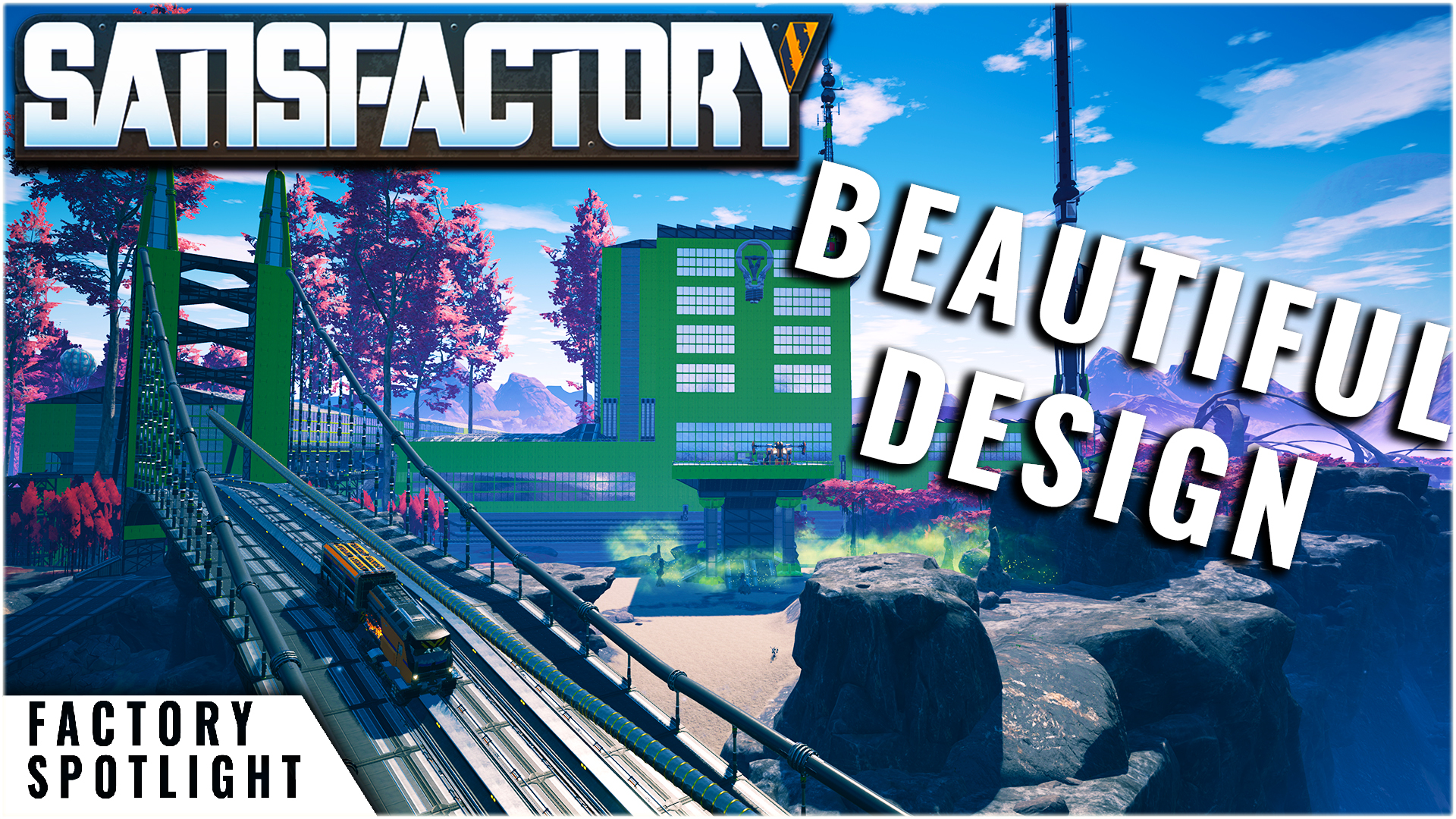 Beautiful Design, Smart Factory Tour | Satisfactory Game