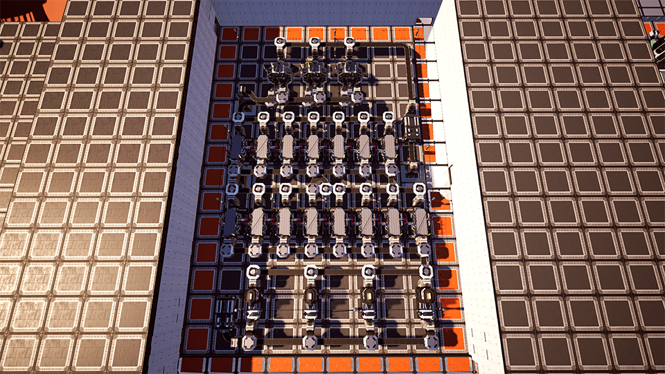 Rotor Super-Efficient Factory Layout